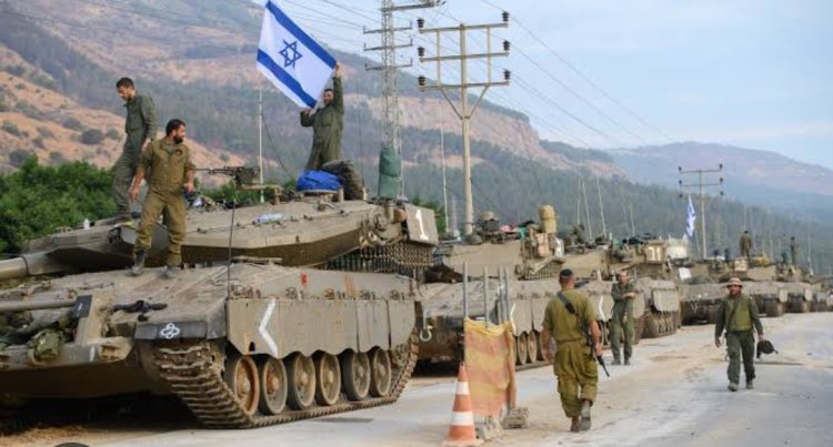 Israel Ground Forces Storm Gaza To Battle Hamas Militants