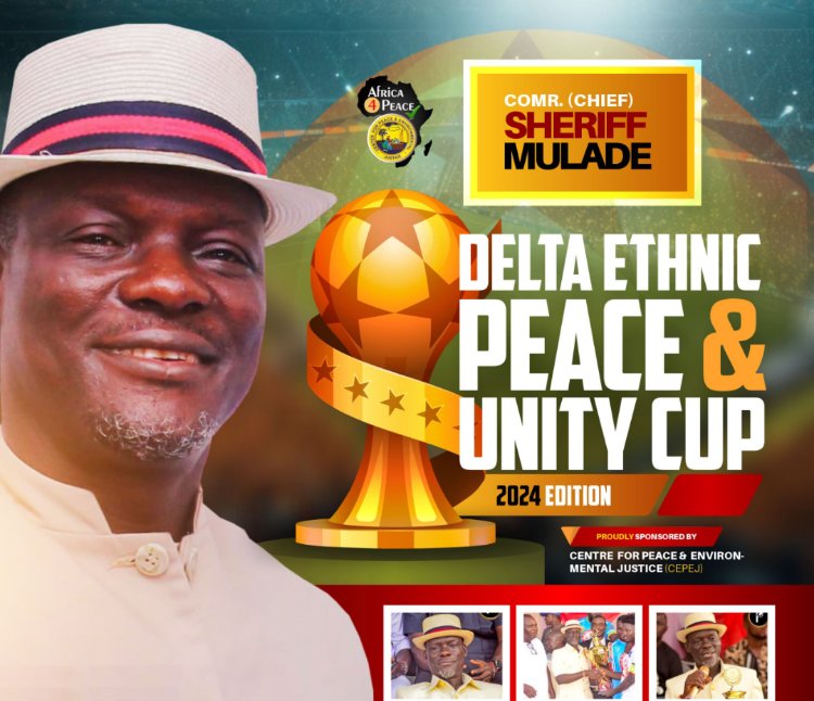 Delta Peace and Unity Cup: Mulade Reaffirm Commitment As Grand Final Holds Today, Sunday December 8th