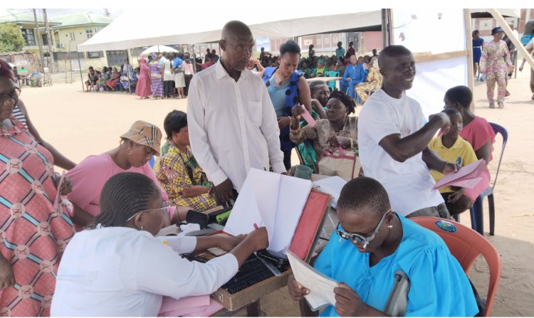 Ugbajo Itsekiri USA Hosts Free Eye Medical Outreach in Warri Kingdom 